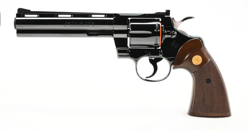 Colt Python 357 Mag Blue 6 Inch DOM 1985